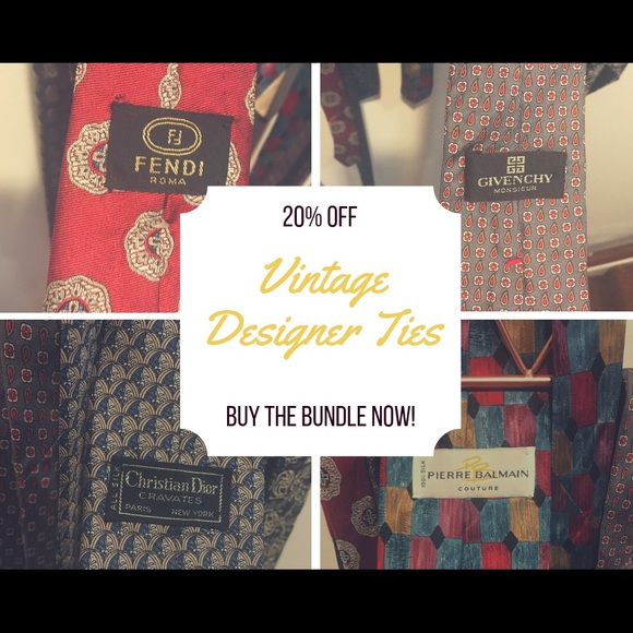 Other - Vintage Designer Ties